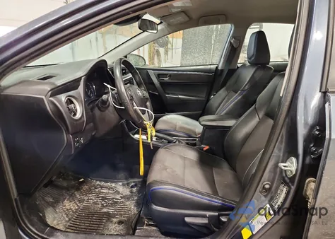 2017 Toyota Corolla L из США, поврежденный, VIN 2T1BURHE2HC770817